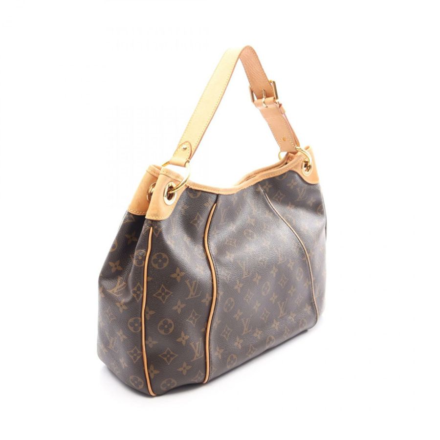 路易威登 Garriella PM 單肩包 M56382 Monogram 皮革 棕色 二手 女士-1