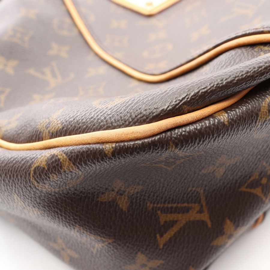 路易威登 Garriella PM 單肩包 M56382 Monogram 皮革 棕色 二手 女士-7