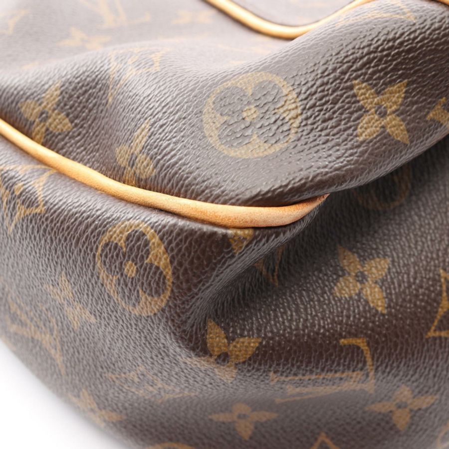 路易威登 Garriella PM 單肩包 M56382 Monogram 皮革 棕色 二手 女士-9