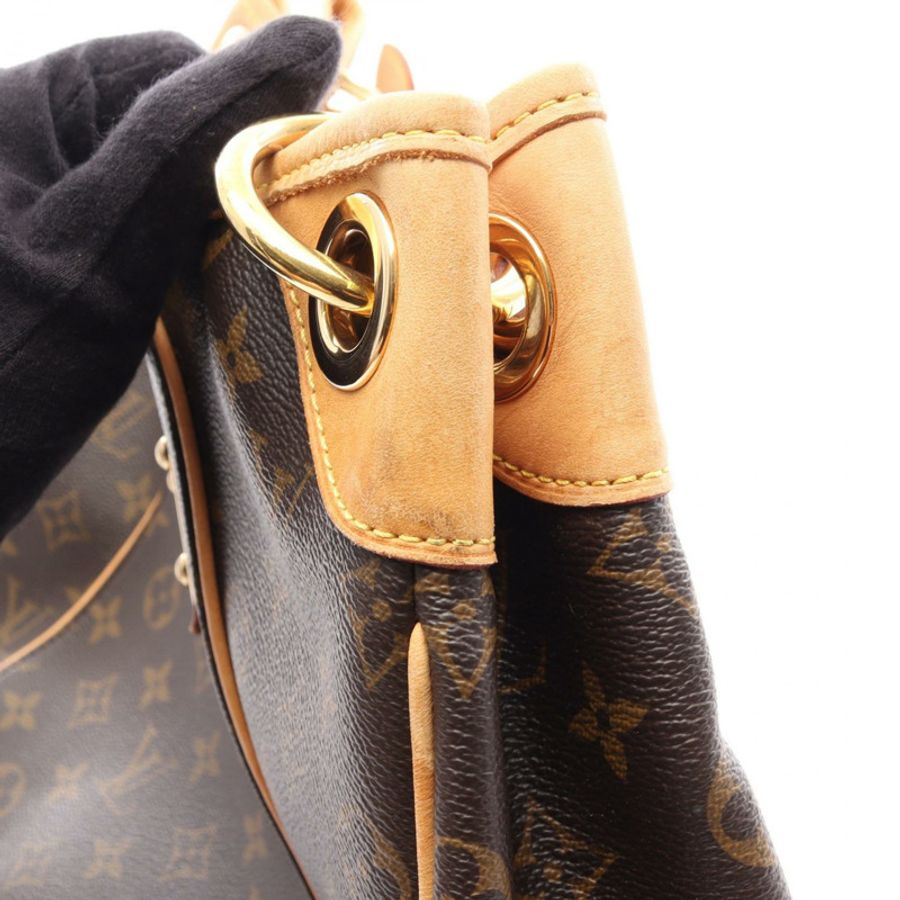 路易威登 Garriella PM 單肩包 M56382 Monogram 皮革 棕色 二手 女士-14