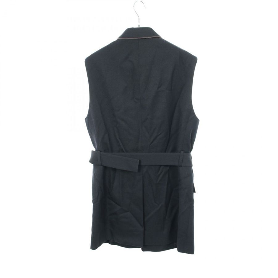 Christian Dior PETER DOIG 星形刺繡背心 #48 羊毛海軍藍二手男款-1