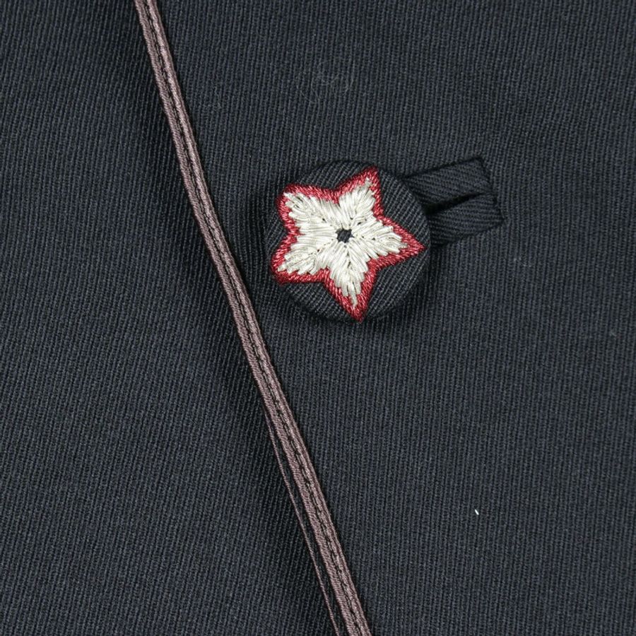 Christian Dior PETER DOIG 星形刺繡背心 #48 羊毛海軍藍二手男款-6