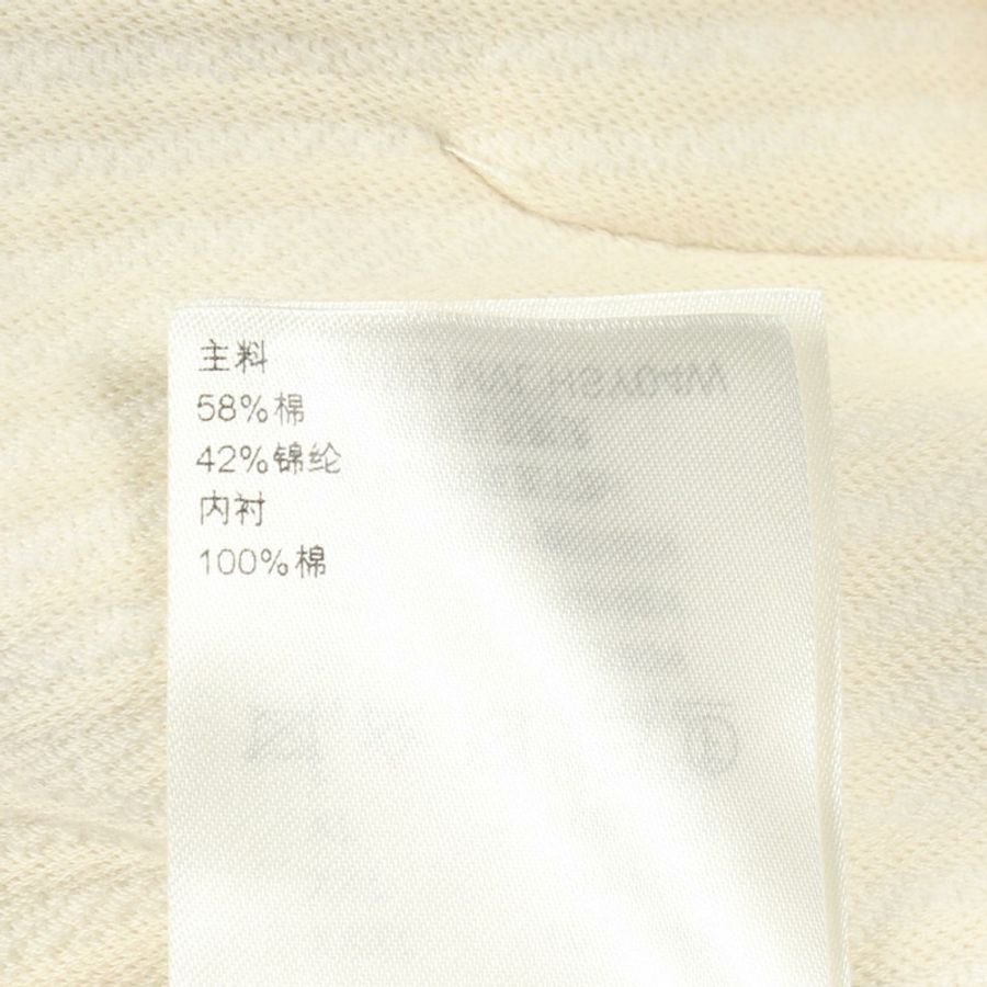 路易威登 Epi 提花針織連帽衫,米色,二手,M 碼。-4