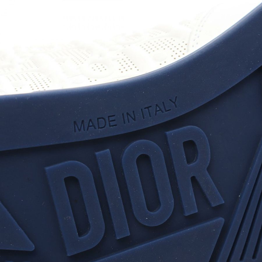 Christian Dior Dior One Oblique 白色真皮運動鞋 #39 二手女款-6