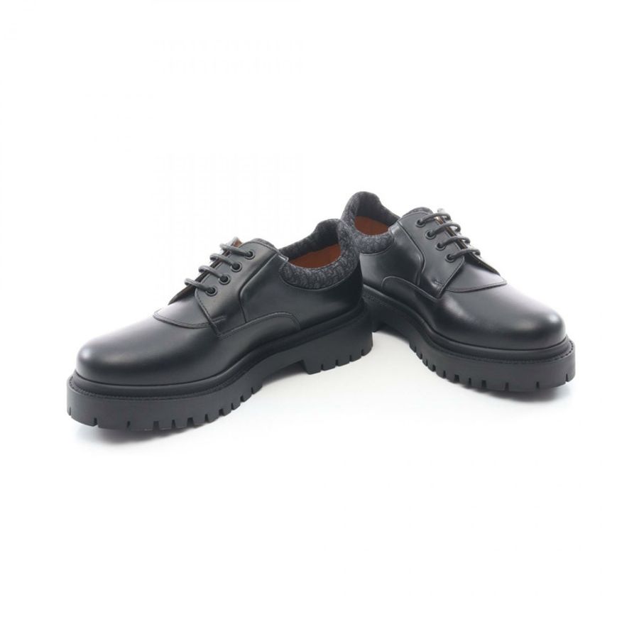 Dior Dior Explorer III Explorer Derby Shoes Oblique 正裝鞋 皮革 黑色 二手 男款-2