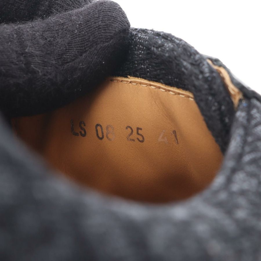Dior Dior Explorer III Explorer Derby Shoes Oblique 正裝鞋 皮革 黑色 二手 男款-5