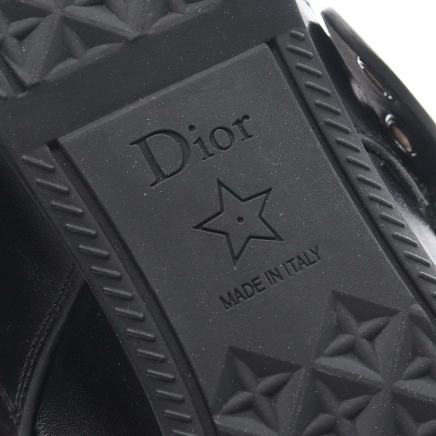 Christian Dior Dior Punk Ballerina Flats 皮革黑色芭蕾平底鞋 #37 二手女款-6