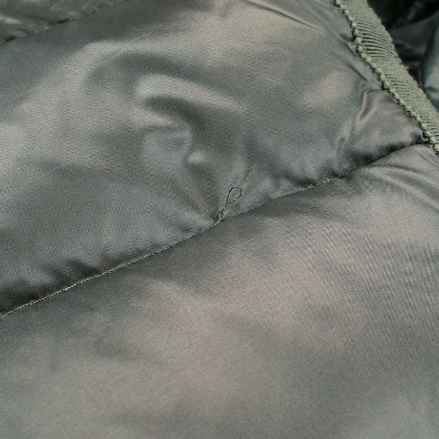 MONCLER HERMINE 羽絨外套 尼龍 綠色 二手 女款-7