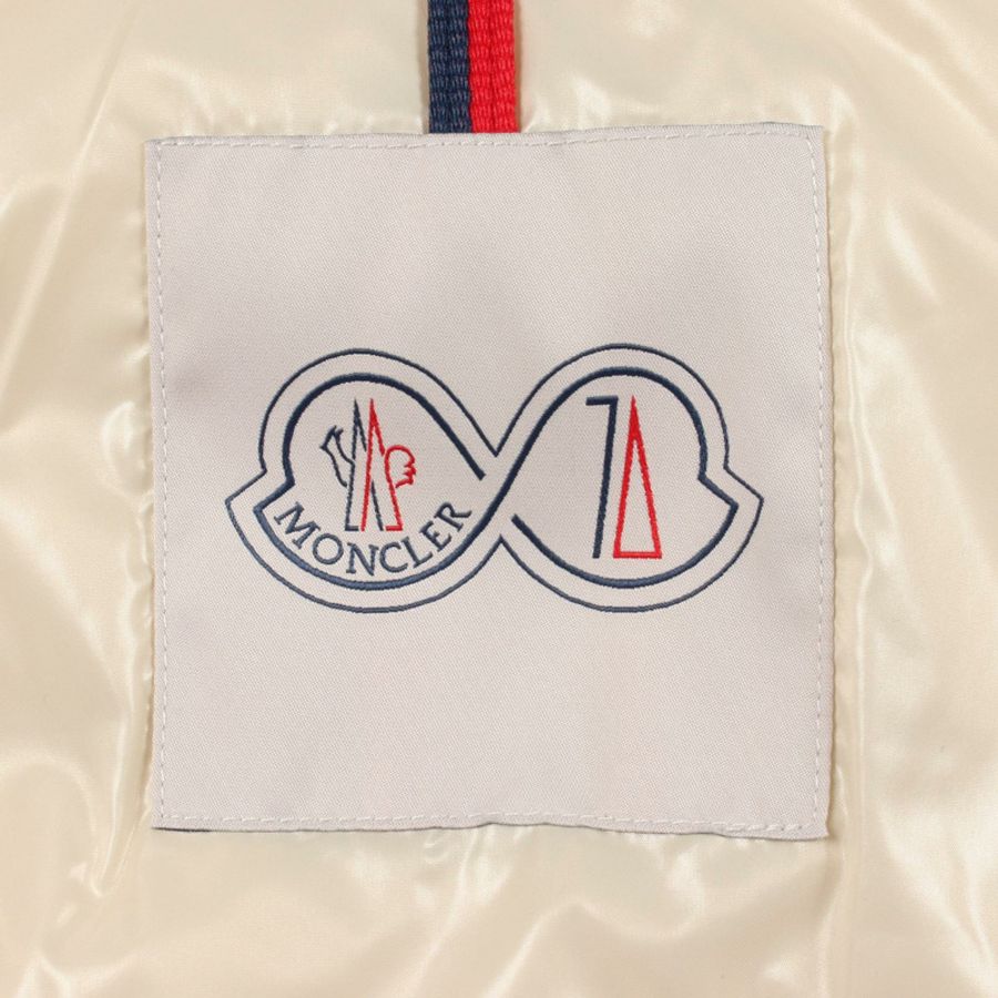 MONCLER MAYA 羽絨外套 尼龍 米色 #3 二手 女款-2