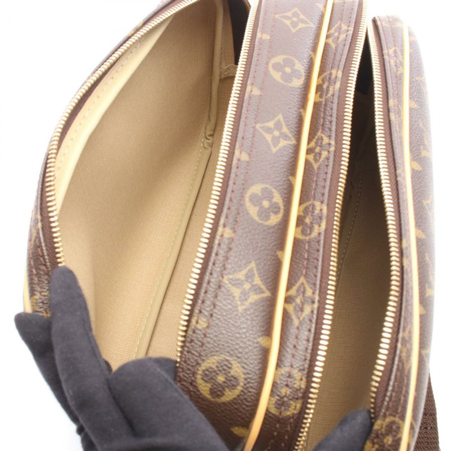 路易威登 Reporter PM 肩斜背包 M45254 Monogram 棕色皮革-2