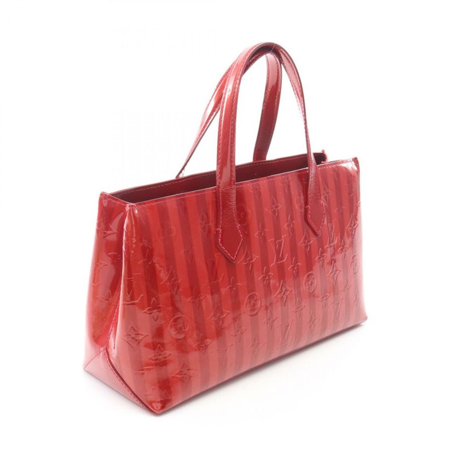 路易威登 Wilsher PM 單肩手提包 M91702 Monogram Rayure Pomme Damour-1