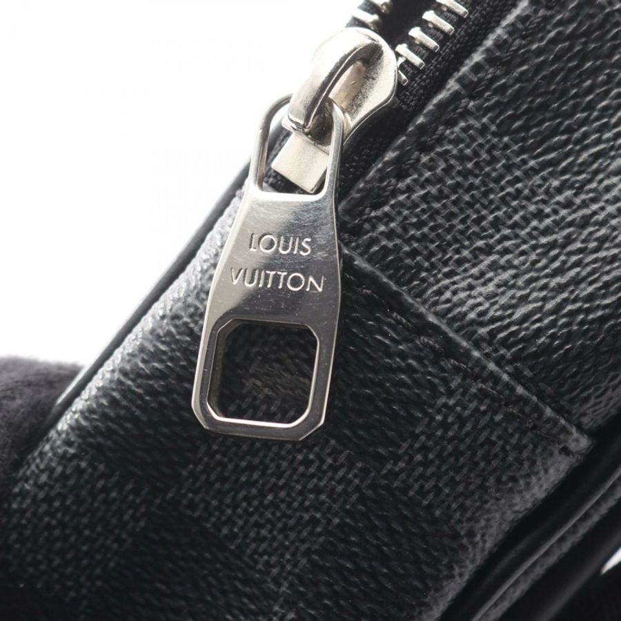 路易威登 Ambler 腰帶手提包 N41289 Damier Graphite 帆布 二手 LV-9