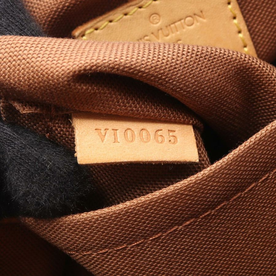 路易威登 Batignolles 手提包 M51156 Monogram 帆布皮革棕色二手-4