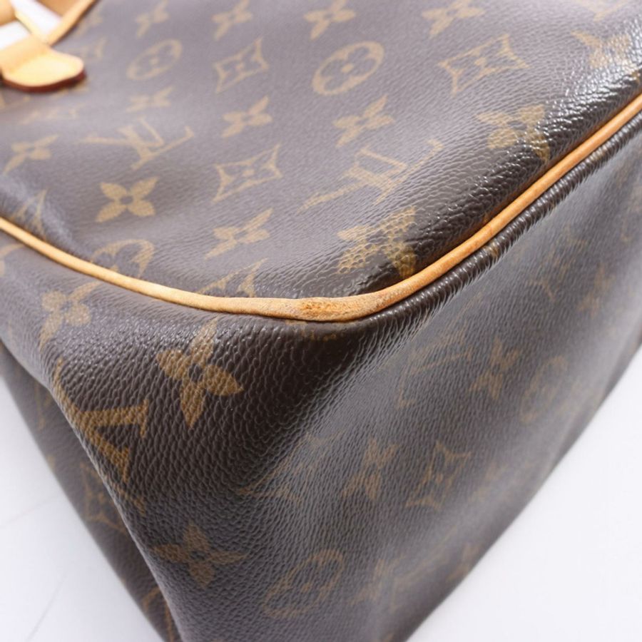 路易威登 Batignolles 手提包 M51156 Monogram 帆布皮革棕色二手-5