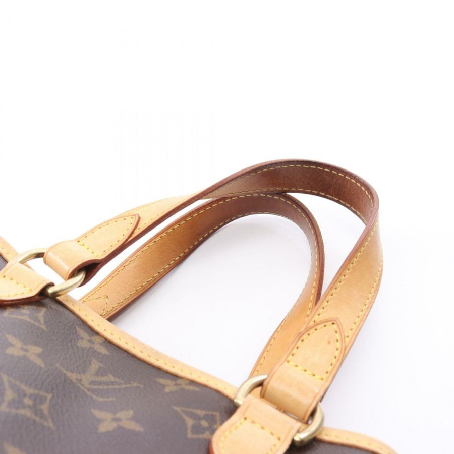 路易威登 Batignolles 手提包 M51156 Monogram 帆布皮革棕色二手-7