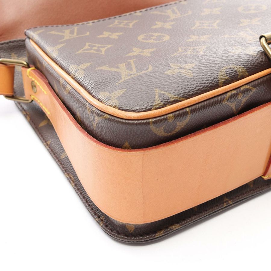 路易威登 Cartouchiere MM 單肩斜背包 M51253 Monogram 皮革 LV-8