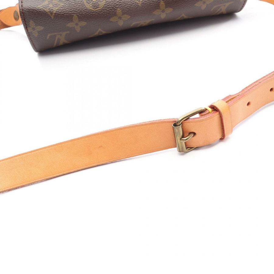 路易威登 Cartouchiere MM 單肩斜背包 M51253 Monogram 皮革 LV-11