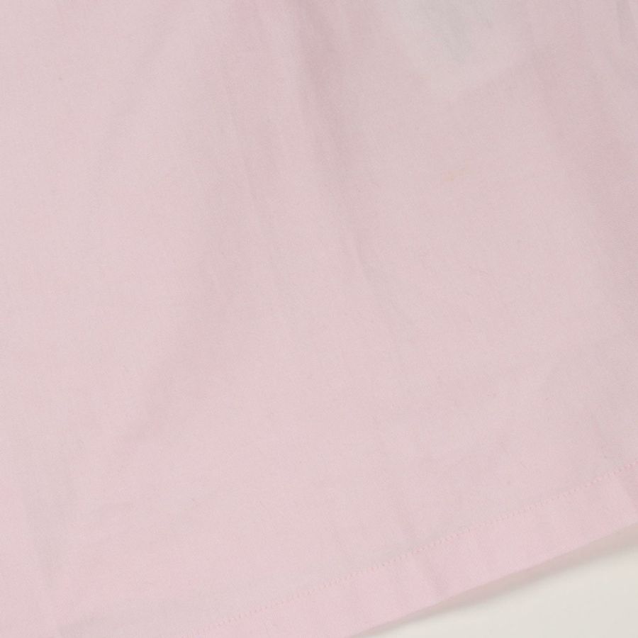 PRADA 刺繡logo長袖襯衫上衣#38/15 棉粉紅 男款-7