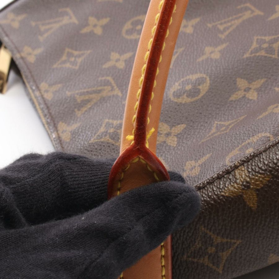 路易威登 Looping MM 單肩包 M51146 Monogram 皮革棕色二手女士-7