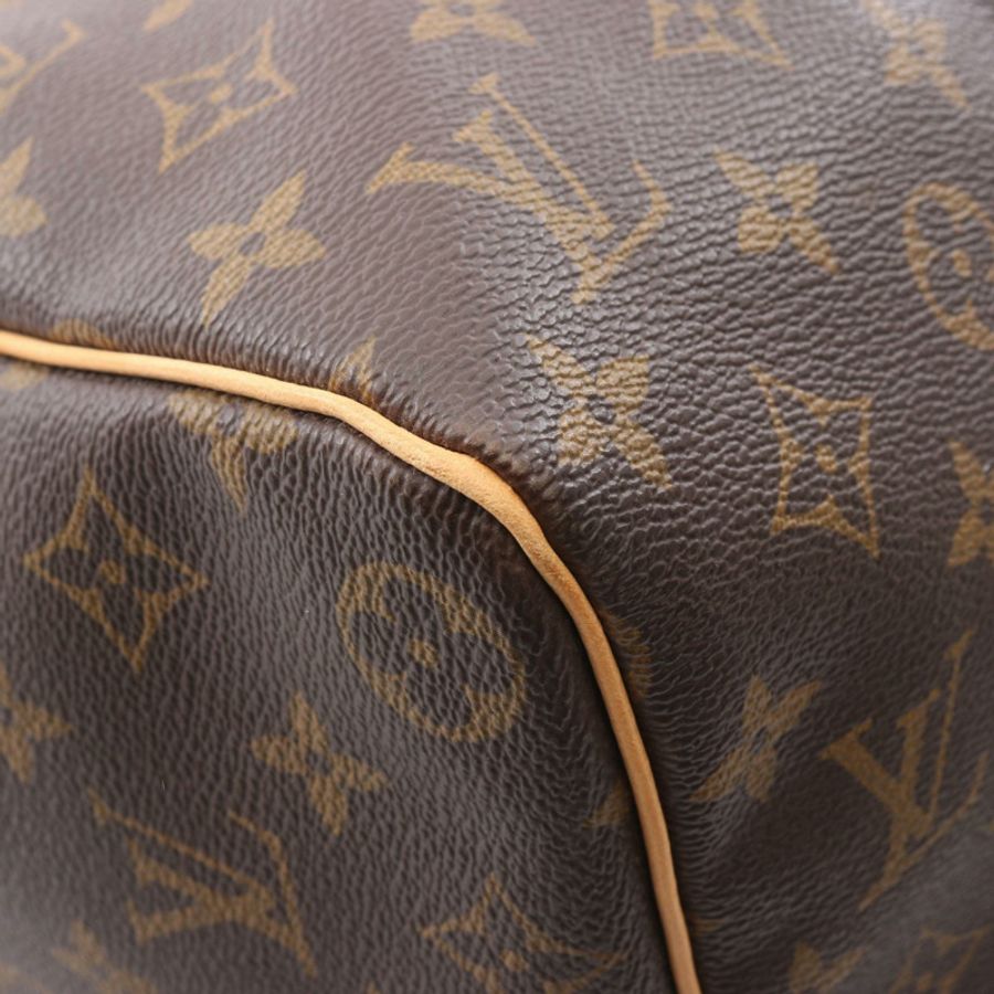 路易威登 Keepall 45 手提包 M41428 Monogram 帆布皮革棕色二手 LV-6