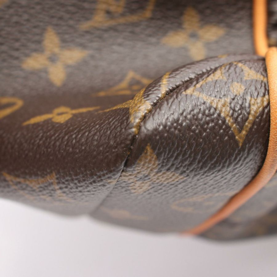 路易威登 Totally MM 單肩托特包 M56689 Monogram 帆布皮革二手-5