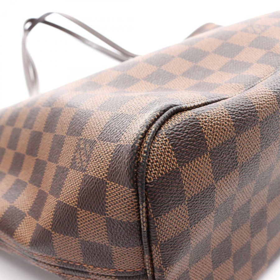 路易威登 Neverfull MM 肩背手提包 N51105 Damier 帆布 Ebene 二手 LV-8