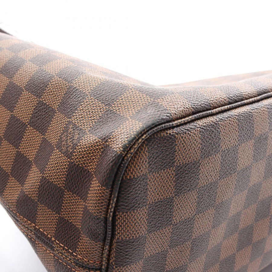 路易威登 Neverfull MM 肩背手提包 N51105 Damier 帆布 Ebene 二手 LV-11