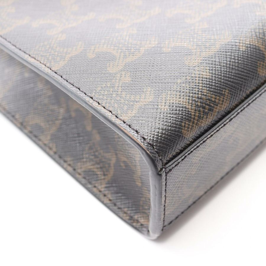 CELINE Mini Vertical Cabas Triomphe 單肩斜背包 194372 帆布-9