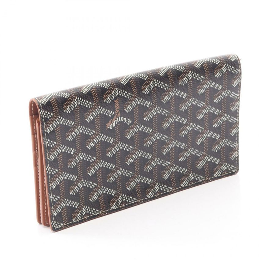GOYARD Richelieu 皮夾 雙折帆布包 黑色 多色 二手 女士-1