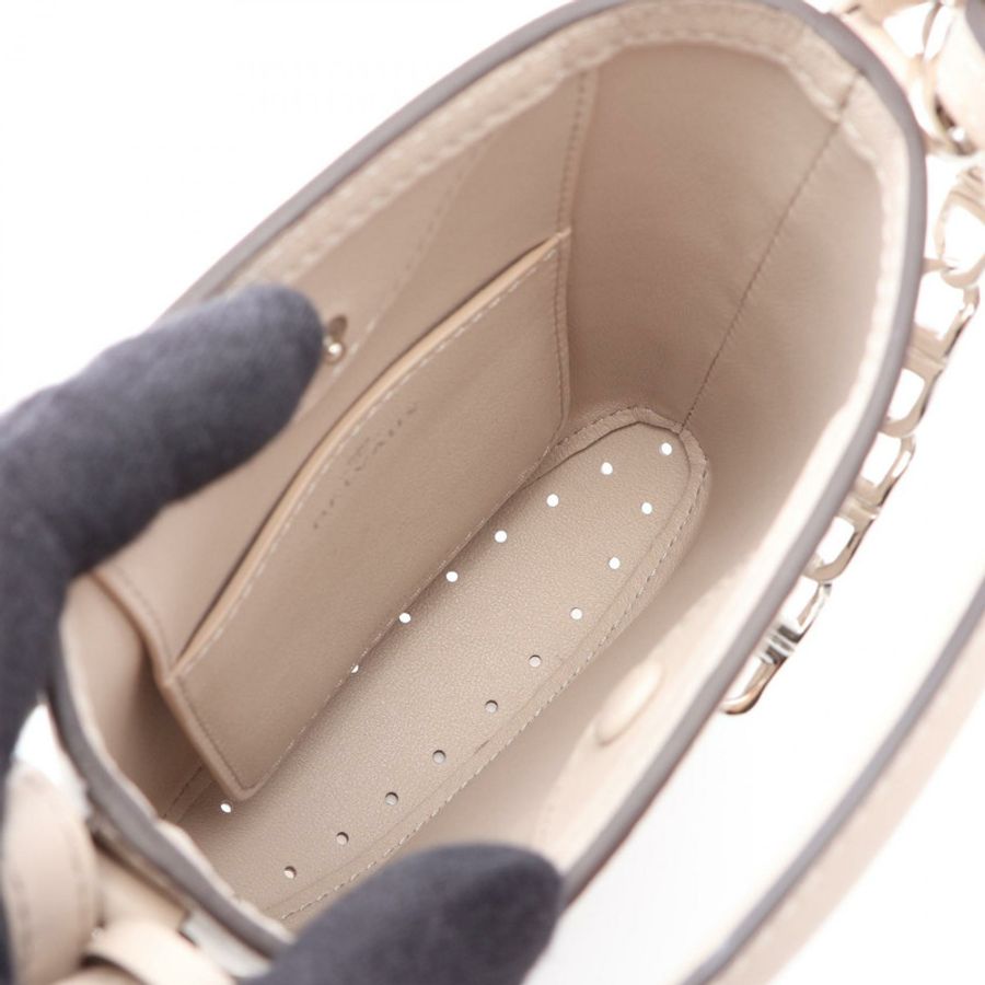 Delvaux PIN TOY ECLAT 肩挎包 米色皮革 二手 女士-2