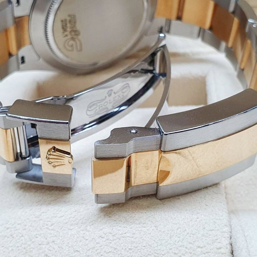 【大眾名錶】ROLEX勞力士116503 Daytona 半金迪通拿 2023/10 三眼計時 黑色面盤 錶徑40mmm 自動上鍊 18K金及不鏽鋼 G353-8