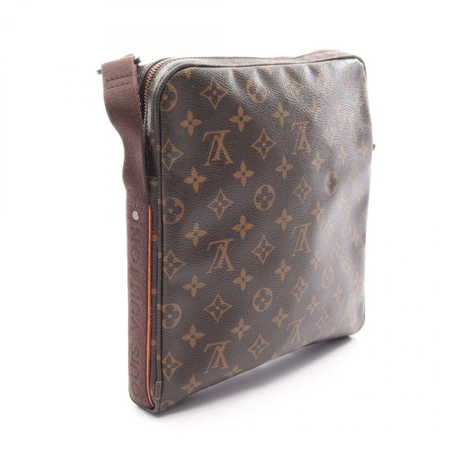 路易威登 Trotter Beaubourg 單肩斜背包 M97037 Monogram 棕色 LV-1