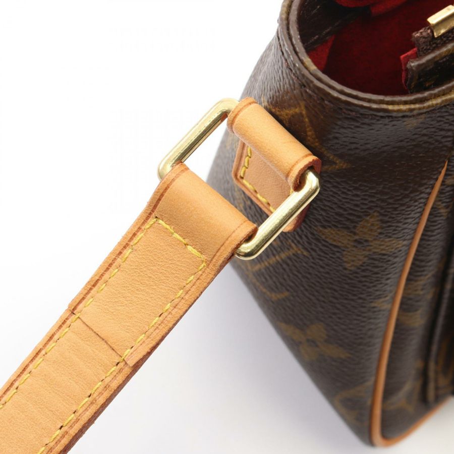 路易威登 Viva Cite PM 單肩包 M51165 Monogram 帆布皮革二手 LV-8