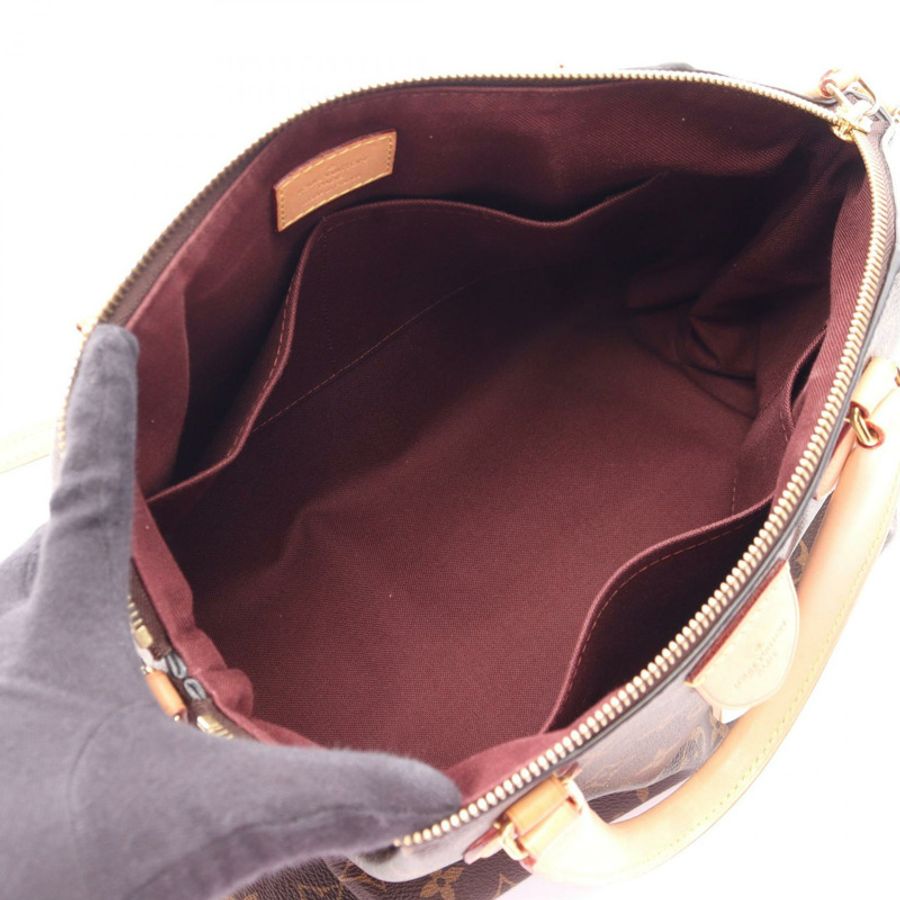 路易威登 Rivoli MM 肩斜背包 M44546 Monogram 棕色皮革-2