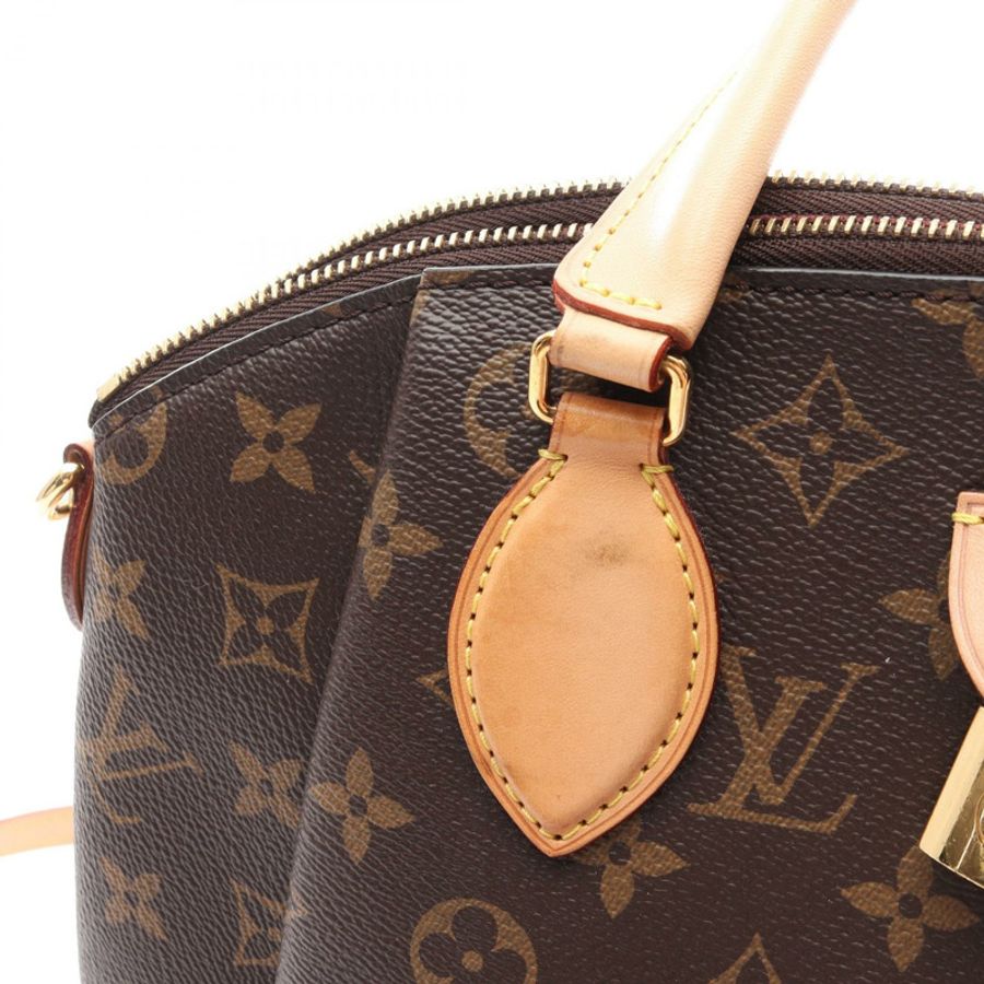 路易威登 Rivoli MM 肩斜背包 M44546 Monogram 棕色皮革-10