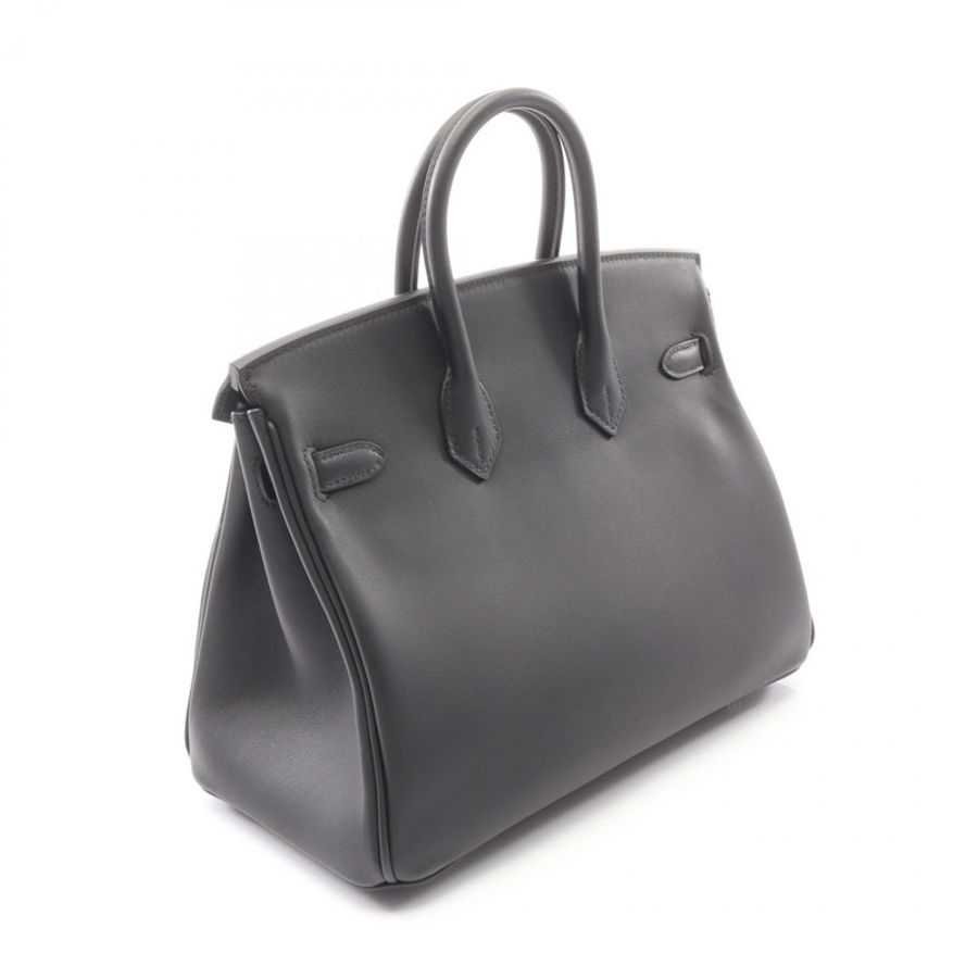 愛馬仕 Birkin 25 手袋 G Swift 黑色皮革女士 SHW-1
