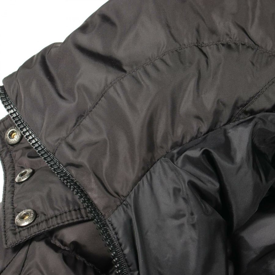 MONCLER FLAMMETTE(火焰)連帽羽絨外套 4993105 尼龍 黑色 二手 女款-7