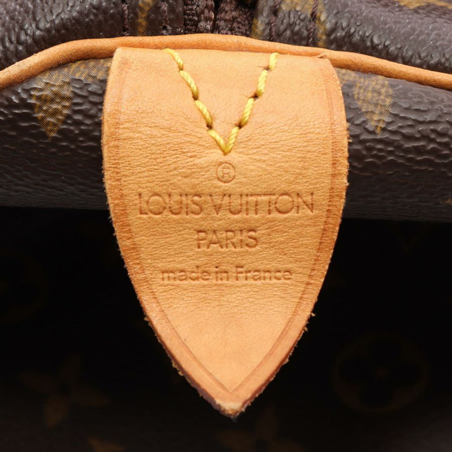 路易威登 Keepall 55 旅行手提包 M41424 Monogram 皮革 棕色 二手-3