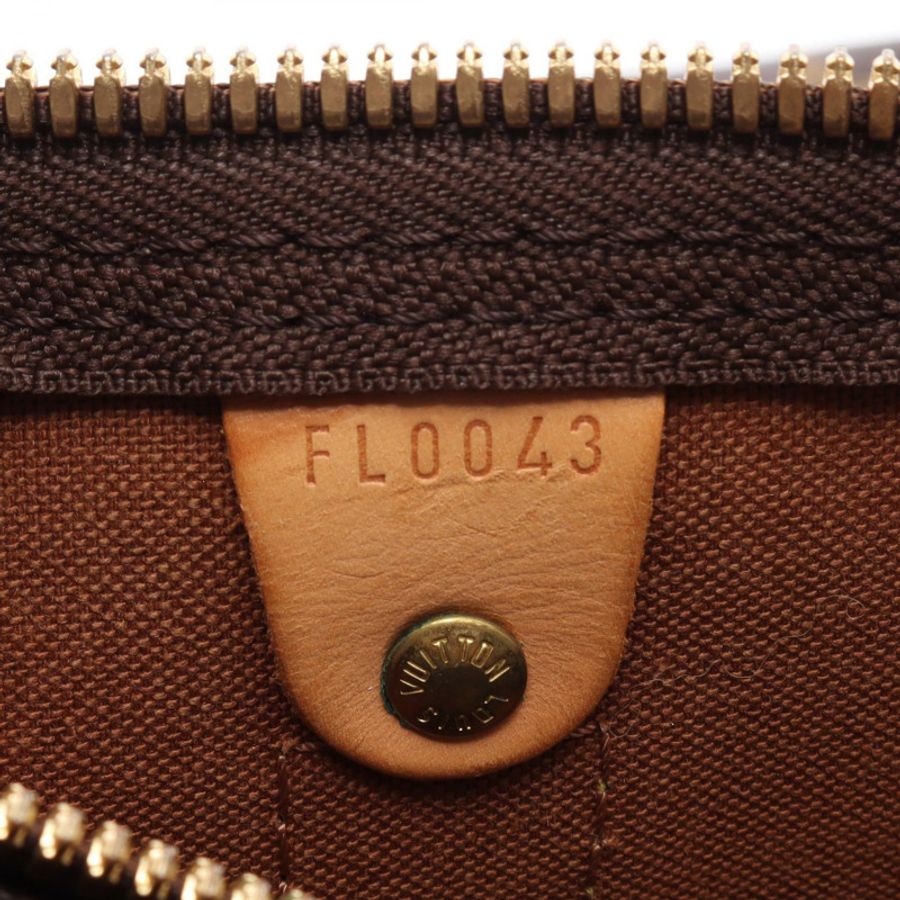 路易威登 Keepall 55 旅行手提包 M41424 Monogram 皮革 棕色 二手-4