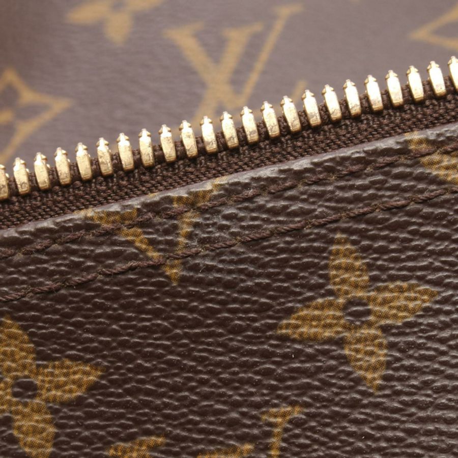 路易威登 Keepall 55 旅行手提包 M41424 Monogram 皮革 棕色 二手-15