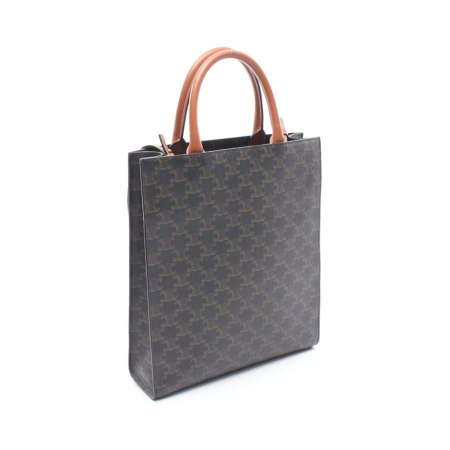 CELINE 小號筆電 Cabas Triomphe 肩背斜背包 191542 帆布-1