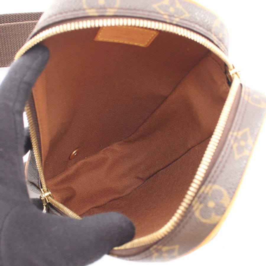 路易威登 Pochette Gange 腰包 M51870 Monogram 棕色皮革-2