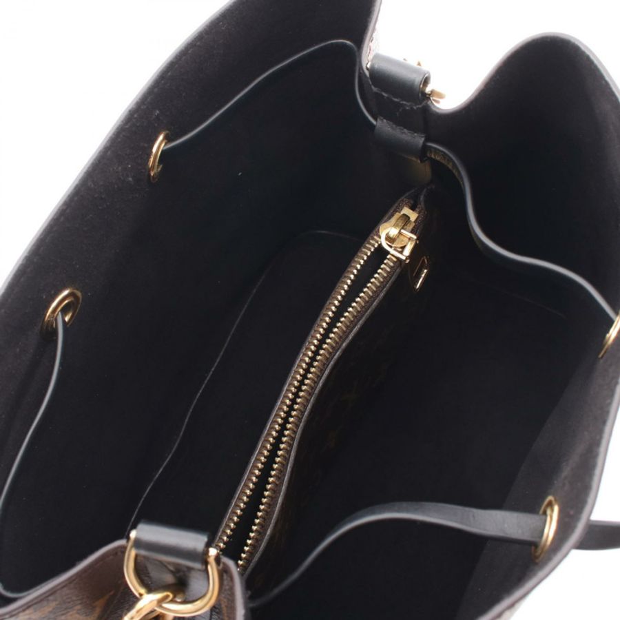 路易威登 NeoNoe 單肩包 M44020 Monogram 帆布 棕色/黑色 二手 LV-2