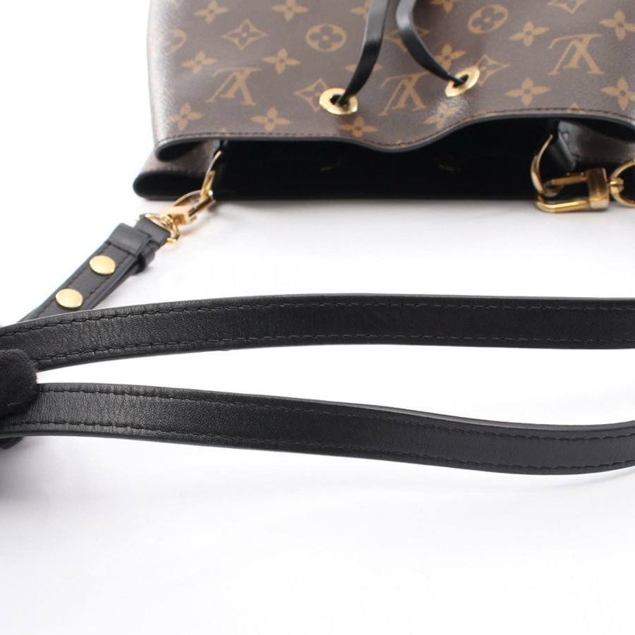路易威登 NeoNoe 單肩包 M44020 Monogram 帆布 棕色/黑色 二手 LV-5