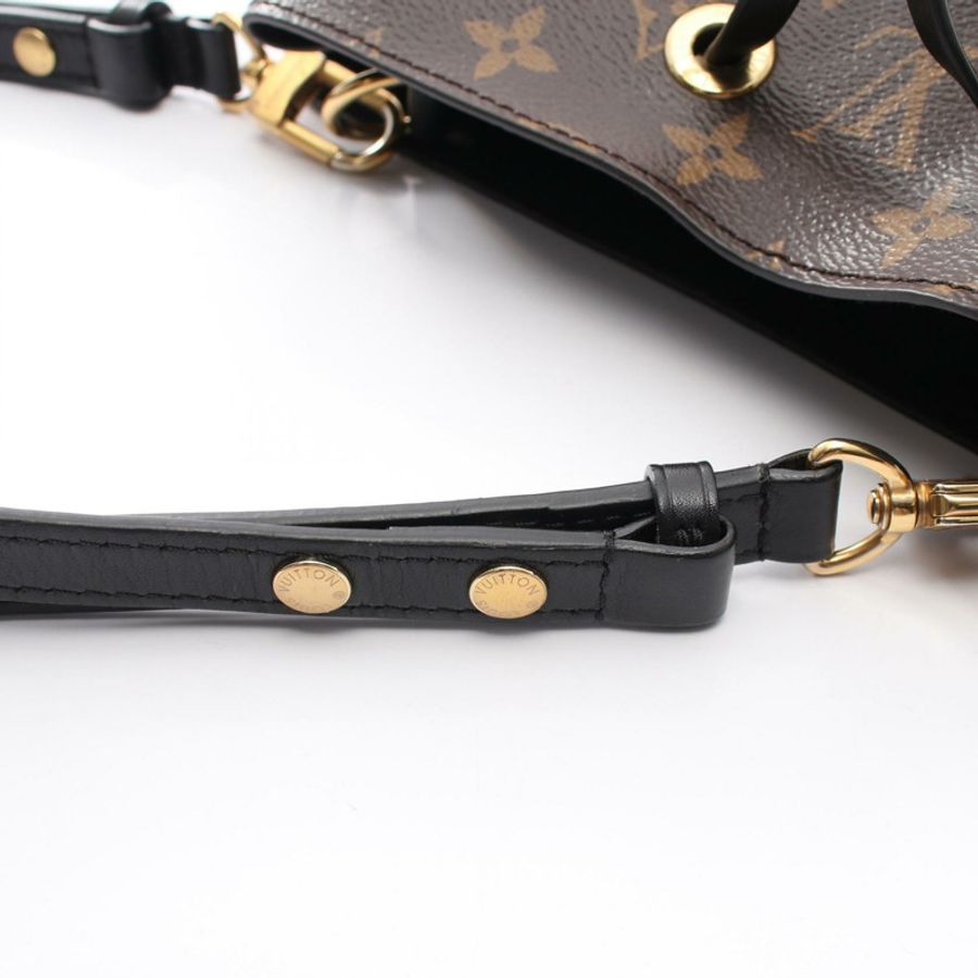 路易威登 NeoNoe 單肩包 M44020 Monogram 帆布 棕色/黑色 二手 LV-6
