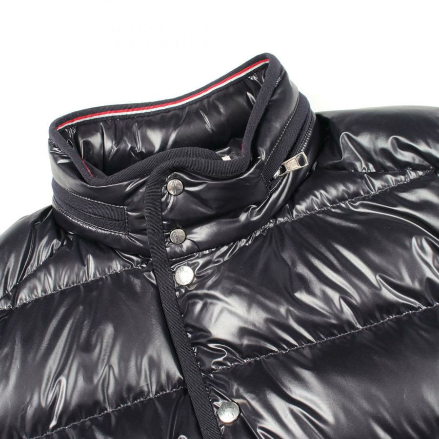 MONCLER GOURETTE 羽絨外套 1A00064 聚酯纖維 海軍藍 二手 男款-7