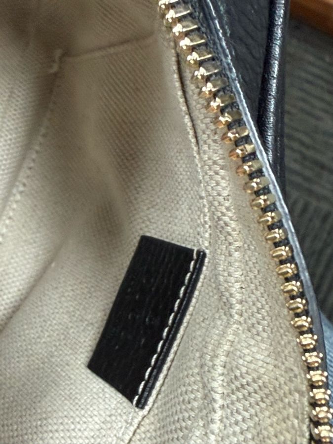 Gucci Disco soho 牛皮相機包 流蘇拉鍊 經典大 GG logo-6