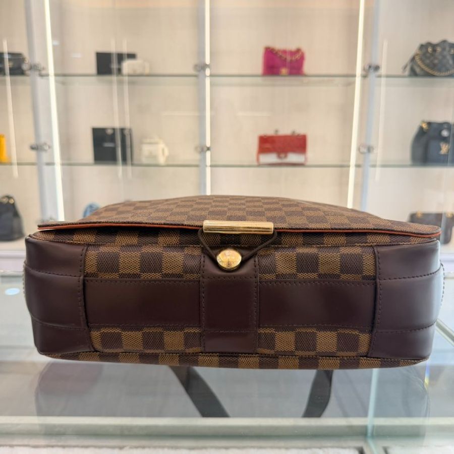 *SHIHNA名牌精品* LV N45258 Damier Ebene Bastille單肩包-4