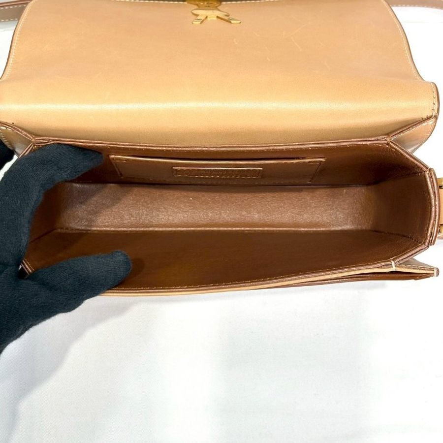 YSL Solferino中款皮革肩背包-4