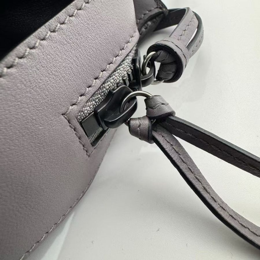 Balenciaga 巴黎世家Neo classic灰色機車包 底長22cm-5